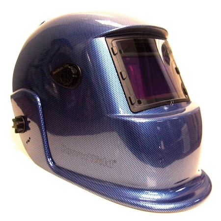 Powerweld PowerWeld Professional Series ADF Welding Helmet, Blue Carbon Fibre PWH98552
